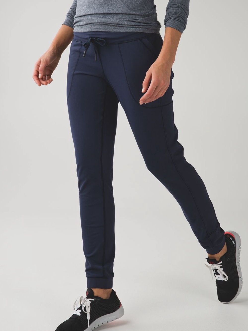 LULULEMON base runner pant III blue size 6 - Picture 2 of 13